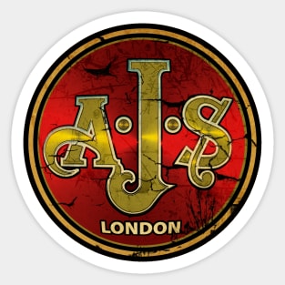 AJS motorcycles London Sticker